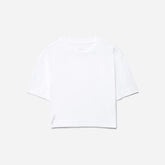 The Organic Cotton Cropped Tee | White