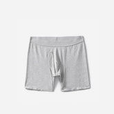 The Supima® Longer Boxer Brief | Uniform | Heathered Grey