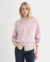 Lightweight Terry Blouson Crew | Burnished Lilac