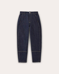 The Utility Barrel Jean | Pure Blue | Regular