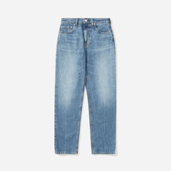 The Super-Straight Jean | Medium Blue Wash | Ankle