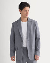 Tropical Wool Blazer | Heathered Grey