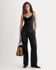 Tie-Shoulder Tank | Black