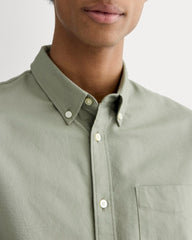 The Slim Oxford Shirt | Sage Green | Tall