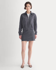 Ponte Aviator Jacket | Graphite