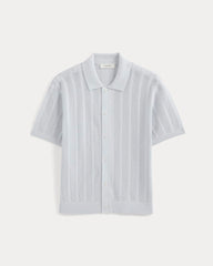 Textured Knit Resort Shirt | Skywriting