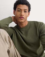The No-Sweat Sweater | Uniform | Heathered Olive Night