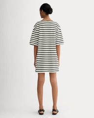 The Mariner Dress | Bone / Black