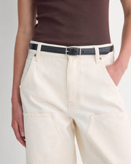 Pull-On Carpenter Jean | Ecru