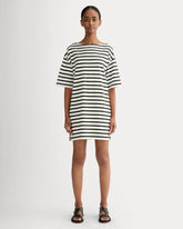 The Mariner Dress | Bone / Black