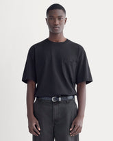 Oversized Midweight Tee | Black
