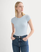 The Cozy Rib Tee | Skywriting