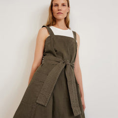 The Organic Cotton Herringbone Dress | Beech