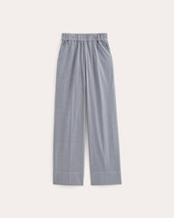 The Easy Pant | Dark Denim Pinstripe