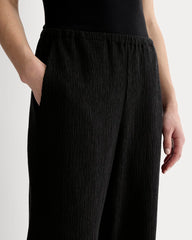 The Crinkle Pant | Black