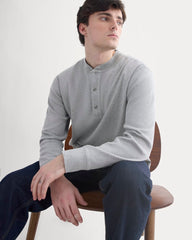 Vintage Rib Henley | Vintage Heather Grey