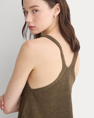 Racerback V-Neck Sweater | Beech