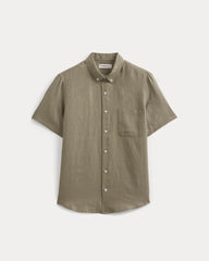 The Classic Short-Sleeve Shirt in Linen | Overland
