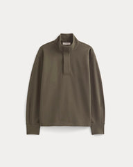 Off-Duty Terry Pullover | Olive Night