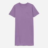 The Organic Cotton Weekend Tee Dress | Dark Orchid