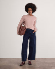 The Cocoon Crew in Plush Cotton | Dusty Rose