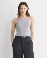 Tissue Narrow Racerback Tank | Heathered Grey