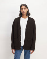 The Cloud Relaxed Cardigan | Black