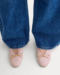 Made in Italy Ballet Flat | Pale Mauve