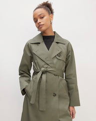 The Trench Coat | Pewter Green