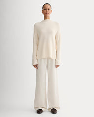 The Slouchy Funnel Neck in Everyday Cotton | Canvas