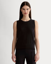 The Classic Tank in Cashmere | Black