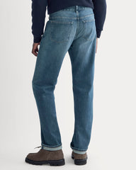 The Selvedge Straight Fit Jean | Drake Vintage Mid Wash