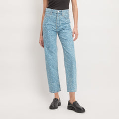 The Rigid Way-High® Jean | Light Painterly Strokes | 27.5" Inseam
