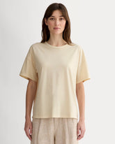 The Boyfriend Tee in Essential Cotton | Parchment