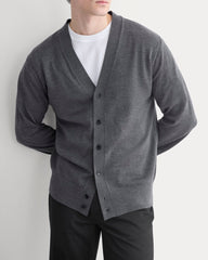 All-Year Cardigan | Heather Mid Charcoal