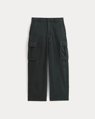 90s Baggy Cargo Pant | Washed Black