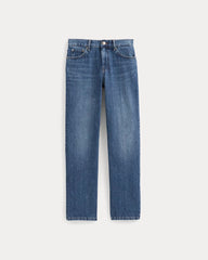 Low-Rise Straight Jean | Dark Indigo