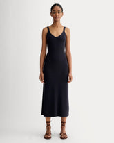 The Fine Knit Cami Dress | Navy
