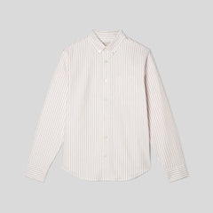 The Classic Oxford Shirt | Sahara / Off-White | Tall