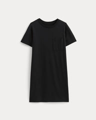 The Organic Cotton Weekend Tee Dress | Black