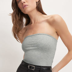 The Tube Top | Heathered Grey
