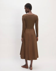 The Long-Sleeve Riviera Dress | Cocoa