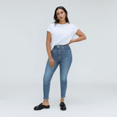 The Way-High® Hourglass Skinny Jean | Faded Blue | 28.75" Inseam