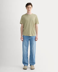 The Cotton Linen Tee | Eucalyptus