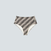 The High-Rise Hipster Bottom | Black / Canvas