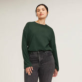 The Organic Cotton Relaxed Long Sleeve Tee | Scarab