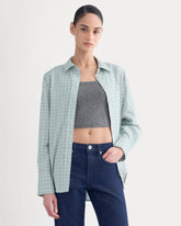 Everyday Shirt in Silky Cotton | Gray Mist