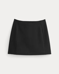 Ponte Mini Skirt | Black