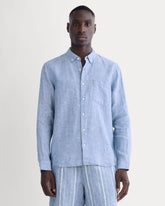The Classic Shirt in Linen | Chambray