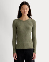 The Cozy Rib Long-Sleeve Tee | Kalamata